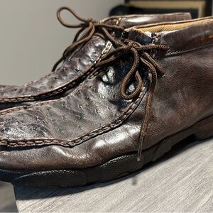Twisted X Ostrich Leather Shoes